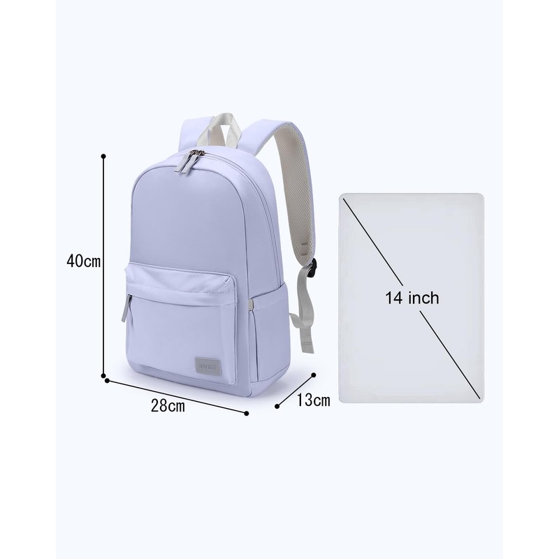 HOMIEE Lightweight Stylish Casual Backpack, Laptop Backpack Water-Resistant Daypack, Travel/School/Casual/Work