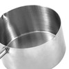 250ml Butter Milk Warmer Pot with Long Wooden Handle Cast