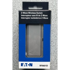 Eaton NEW EATON RF9601DSG Z-Wave Plus Wireless Switch, Silver Granite, 15 Amp, 120V