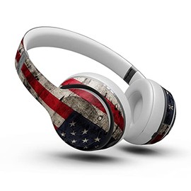 Design Skinz American Distressed Flag Panel Skin Decal Vinyl Full-Body Wrap Kit Compatible with The Beats by Dre Studio 3 Wireless