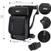 Drop Leg Bag Riñonera de Nailon Impermeable para Hombre, Multibolsillos,