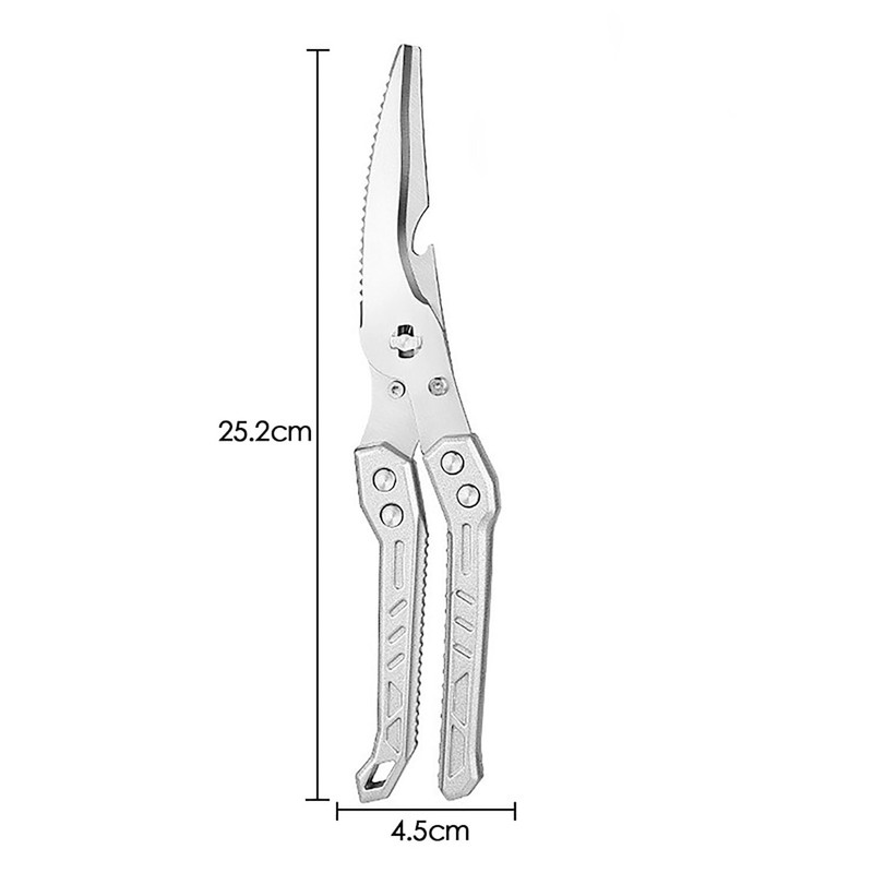 Poultry Shears Heavy Duty, Kitchen Scissors Stainless Steel for Food,