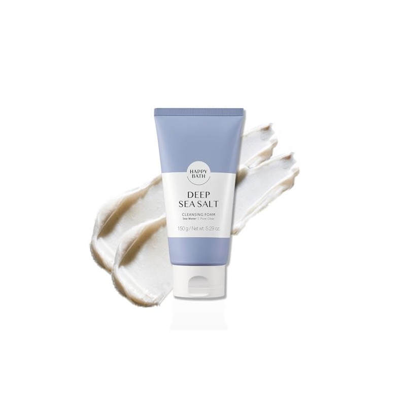 HAPPYBATH 公式 ハッピーバズ ディープ シーソルト クレンジングフォーム 150g