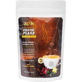 Fit Plus Café Vientre Plano Capuchino Vainilla, Bolsa de 250g