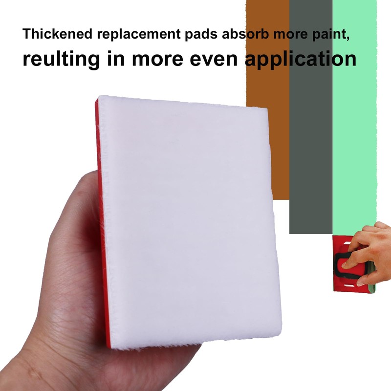 DIQQHI Paint Edger Trimmer with 2 Replacement Pads | Paint