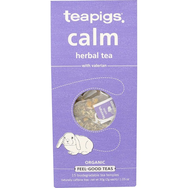 Teapigs, Tea Calm Organic, 15 Count