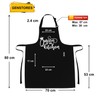 GENSTORES Funny Baking Aprons for Women Men Cute Bakers Apron