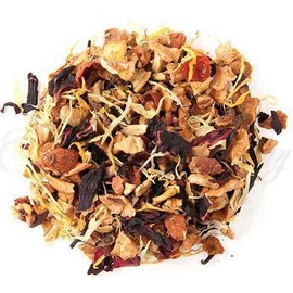 Denise's Fine Tea, USDA Organic, Angel Falls Mist, Herb and Fruit Tea, Caffeine-Free, Loose Leaf (100g)