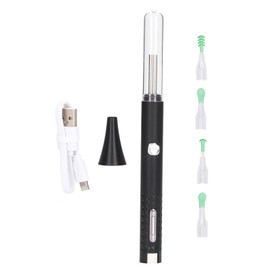 Smart Ear Cleaner Reusable Silicone Earspoon Wifi Ear Wax Removal Tool with 1080P HD Camera and LED Light