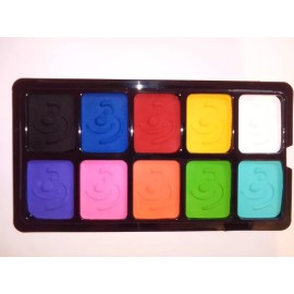 Bond's Aqua Bond's Paleta Mate Maquillaje.