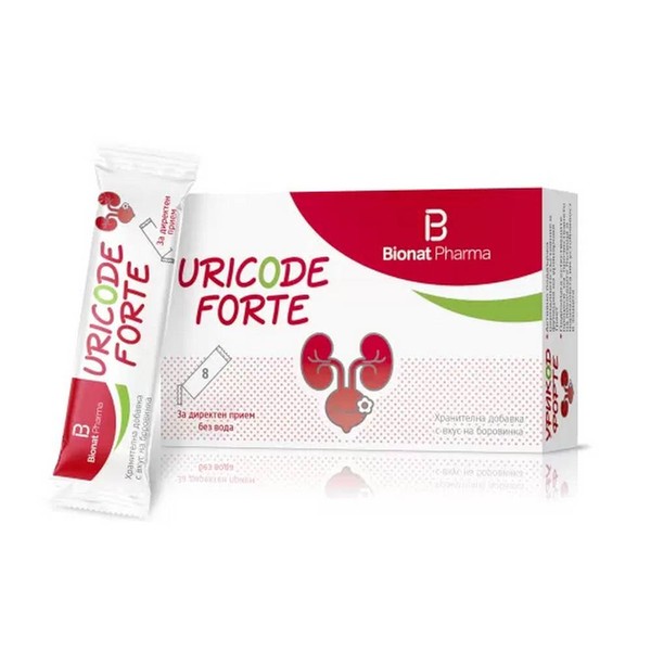 Categories:Pharmacy,Urinary system,Urinary tract infections Bionat Uricode Forte,8-Uricode Forte, 8,Bionat