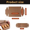 2 Stück Backpapier Wiederverwendbar,Dauerbackfolie für Backblech Backofen,Backfolie Wiederverwendbar,Backpapier Zuschnitte,Dauerbackmatte Hitzebeständig,Dauerbackfolie
