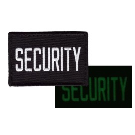 Glow Dark Security Patch Bouncer Patch For VELCRO® BRAND Hook Fastener