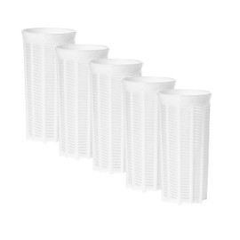 AlcoFermBrew 5 x Cheese Moulds 7 x 14.5 cm - 0.5 kg - Cheese Moulds | Basket | Cheese Making | Lab