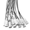 BuxiuGK 20 Pieces G4 Wire Connector Socket,Ceramic G4 Lamp Holder
