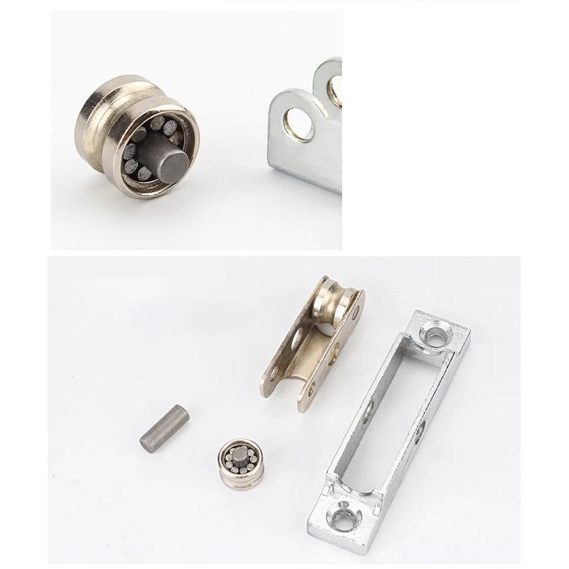 Wheel Roller Pulley with Slot, Stainless Steel Sliding Door Window,