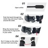 2Pcs Ankle Straps for Cable Machines for Kickbacks, Work Out