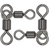 TopHomer 50Pcs 3 Way Swivel Barrel Swivel Catfish Swivels Hook