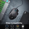 Uineer Wired Mouse, USB Mouse Wired with 6 Buttons Ergonomic