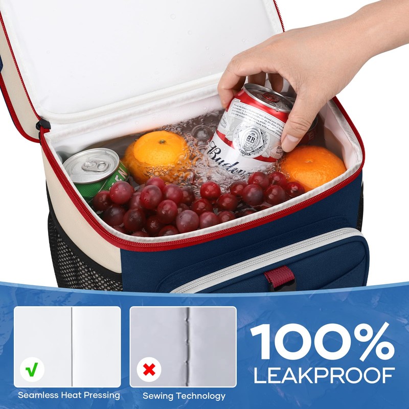 Maelstrom Lunch Box for Women,20L Insulated Lunch Bag Men,Leakproof Double