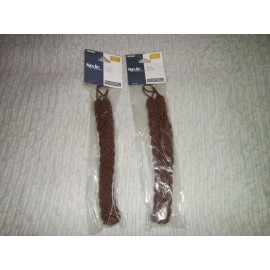 Spring window/Style selections (2)  Curtain Tieback Tie Backs Holdbacks Braid Durable Curtains Rope Chocolate