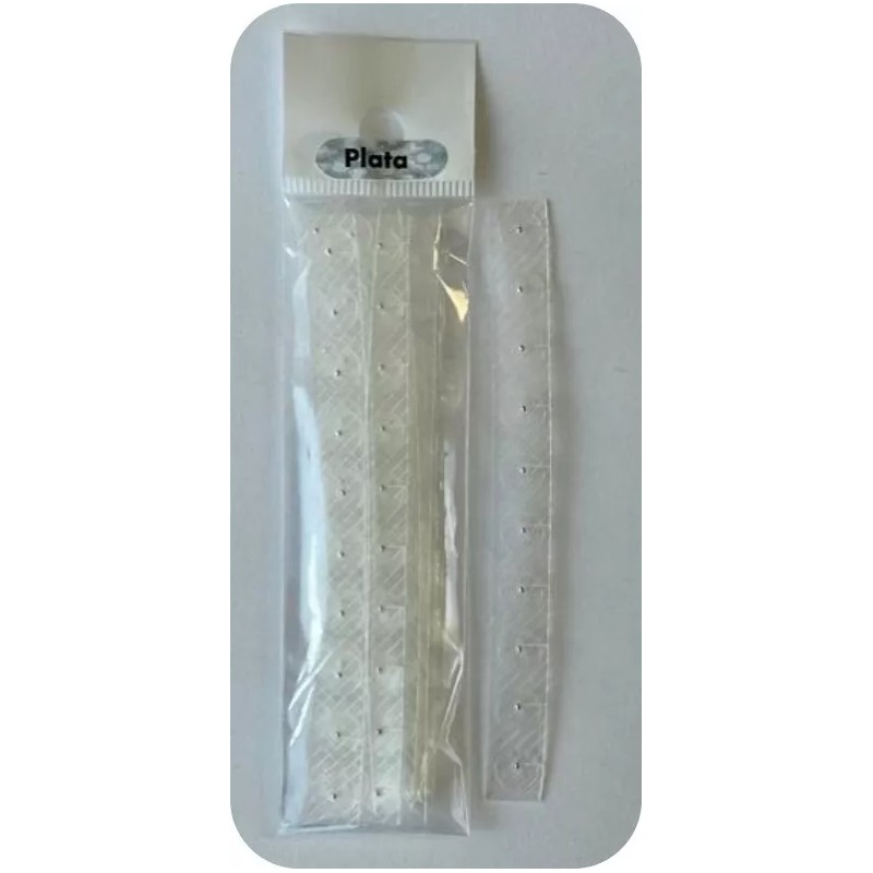 BEC 1000 Balines Parche Transparente Oro, Plata Y Acero