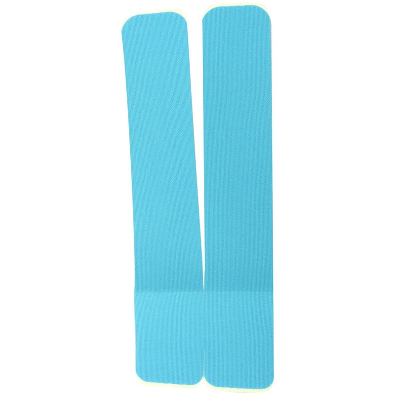New-Hare 202010 Taping V-Tape, Ready-to-Stick Series, 20 Count, Turquoise Blue