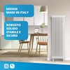 Universal Base without Drill Holes for Tubular and Column Radiators