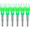 KEAUP 6 Pack X Lighted Nocks for Arrows Universal X/5.2mm