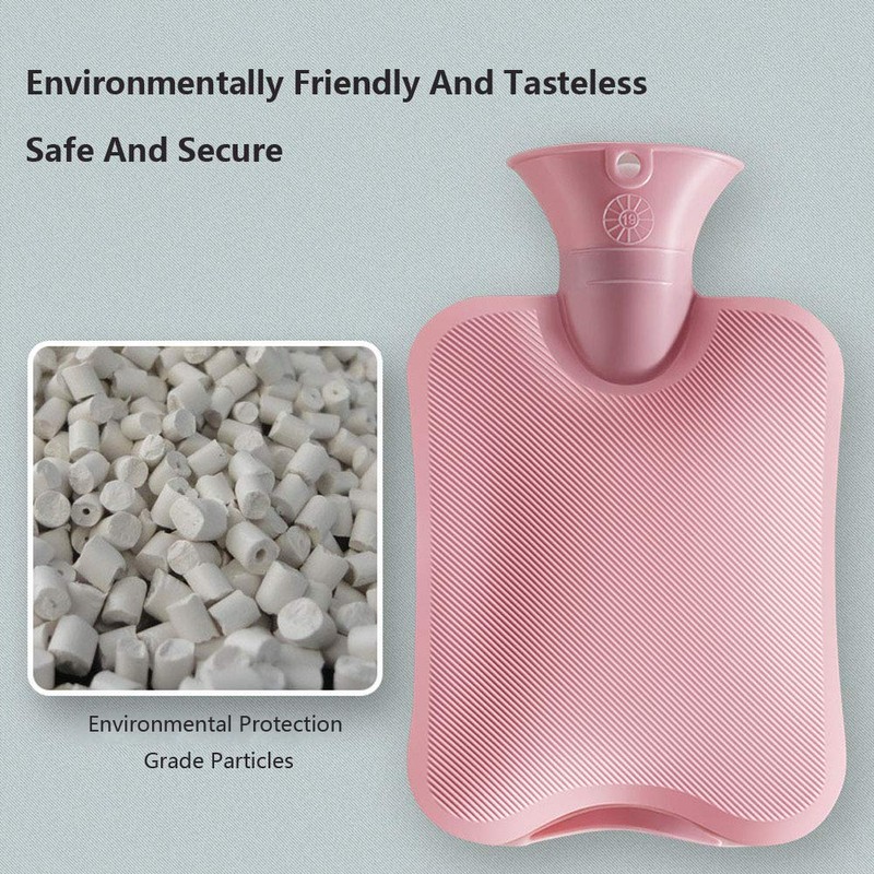 OliviaLiving Hot Water Bag Hot Water Bottle 2 Liter Heat