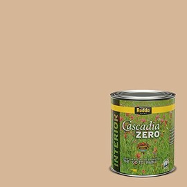 Rodda Paint CASCADIA ZERO Interior Flat Paint & Primer in One, Quart, Sand Dune