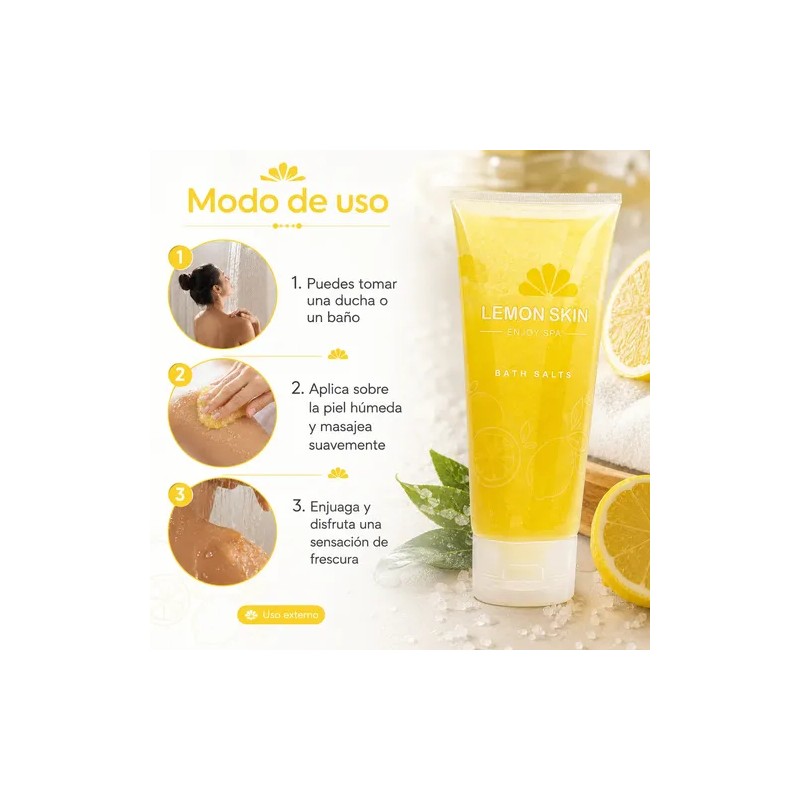 Exfoliante Facial Limpieza Corporal Extracto Natural Aromas