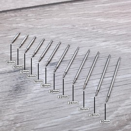Talk Time Spring Bar Watch Strap Fitting Pins 24mm (4 Pack)