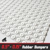 Self Adhesive Bumpers - 1/2” Diameter - 100 pcs -