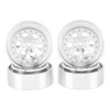 4pcs 1.3 Inches Wheels Rim Aluminum Alloy 6 Holes Wheel