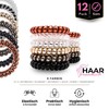 Specora - Spiral Haargummi 12er Pack - 5cm TPU -