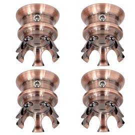 KACEPAR Head Bolt Covers Caps, Bronze CNC Head Bolt Covers Caps, Compatible with Harley XL883 Softail Dyna Sportster, Most Twin Cam 1999-2020, Big Twin 1340 Evo 1985-1999, Sportster 1986-2020, Bronze