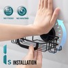 TAILI Soap Dish Soap Bar Holder Suction Cup with 4