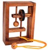 Square String Frame, Trap The Mouse String Puzzle, Free the