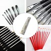 SHENIAFC Paint Brush Holder Storage 20 Slots,Art Brush Roll Canvas