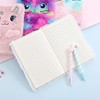 Binnan Plush Notebooks Diary 3D Plush Notebook Cat Girls School