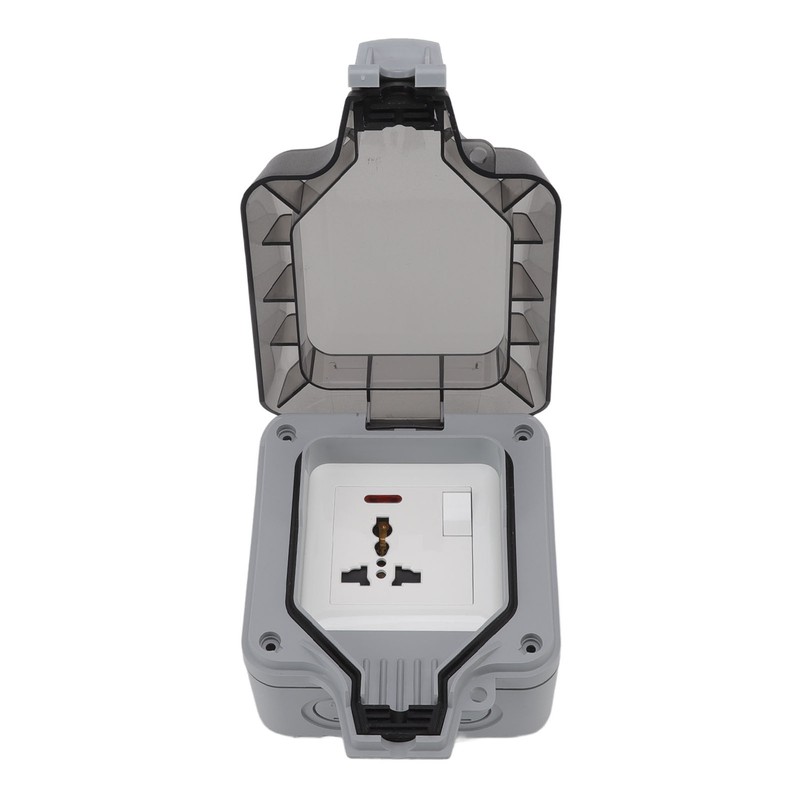 Outdoor IP66 Waterproof Socket Box 16A Weatherproof Outdoor Switch Socket