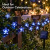 Solar Cherry Blossom String Lights for Outdoor Decoration – 20
