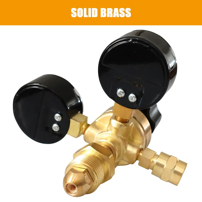 Vaphy Argon CO2 Regulator Gauges Gas Welding Regulators for MIG