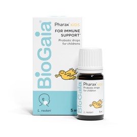 BioGaia BioGaia Pharax Drops for Kids | Probiotic Supplement with 100 Million Live L. Reuteri and Vitamin D | Gut and Immune Support for Children and Toddlers
