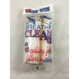 BioStrike Bio Strike Ceiling Fan Air Filters 1 pack of 2 Filters Enough For 1 Fan