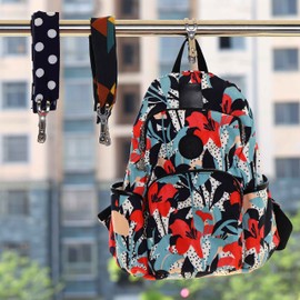 Beach Towel Clips,Large Pegs Stainless Steel Windproof Clothes Hanging Peg 12pack 8.5cm