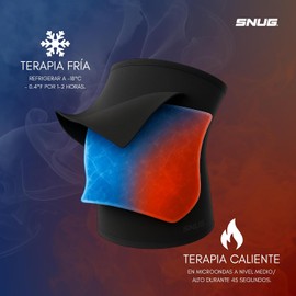 SNUG Manga de Gel Reutilizable - Terapia Fría y Caliente - Manga de Compresión 360° - Tobillo - Ideal para Esguinces, Tendinitis y Lesiones Deportivas - Compresa frío/caliente (Tobillera, 2, unidad)
