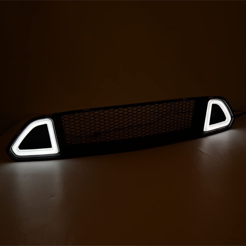 PIT66 Front Hood Upper Grille Grill Compatible with Ford Mustang