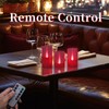 LANKER Flameless Candles with Remote Control and Timer, Battery Operated
